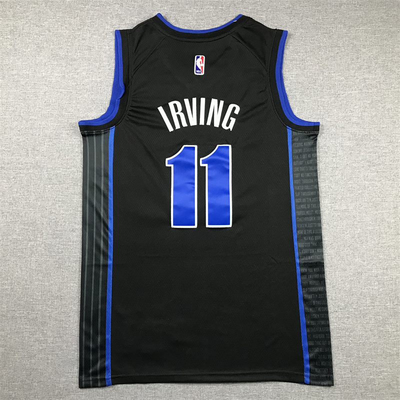 Men Dallas Mavericks #11 Irving Black Nike 2025 NBA Jersey->dallas mavericks->NBA Jersey
